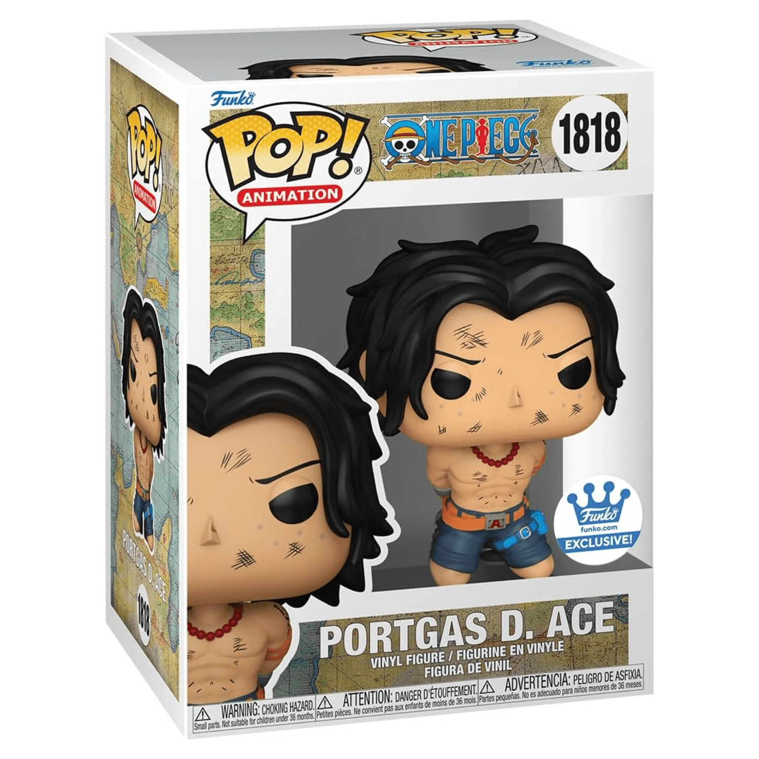 Funko Pop! Portgas D Ace Execution 1818 - One Piece - Geek Plus