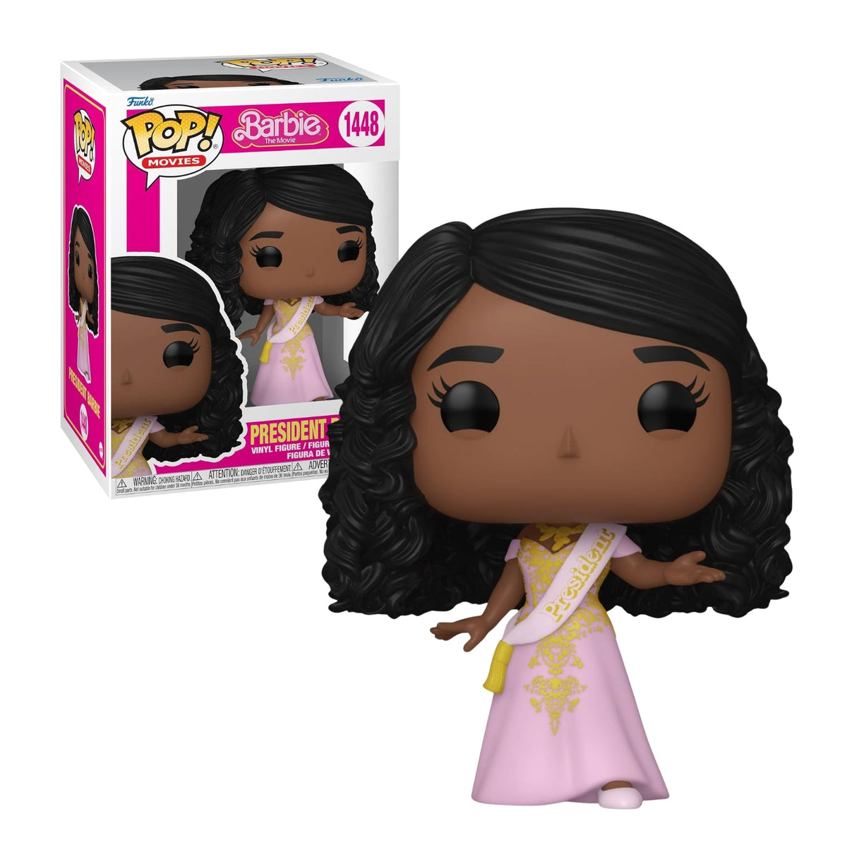 Funko Pop! President Barbie 1448 (Barbie Presidente) - Barbie O Filme - Geek Plus