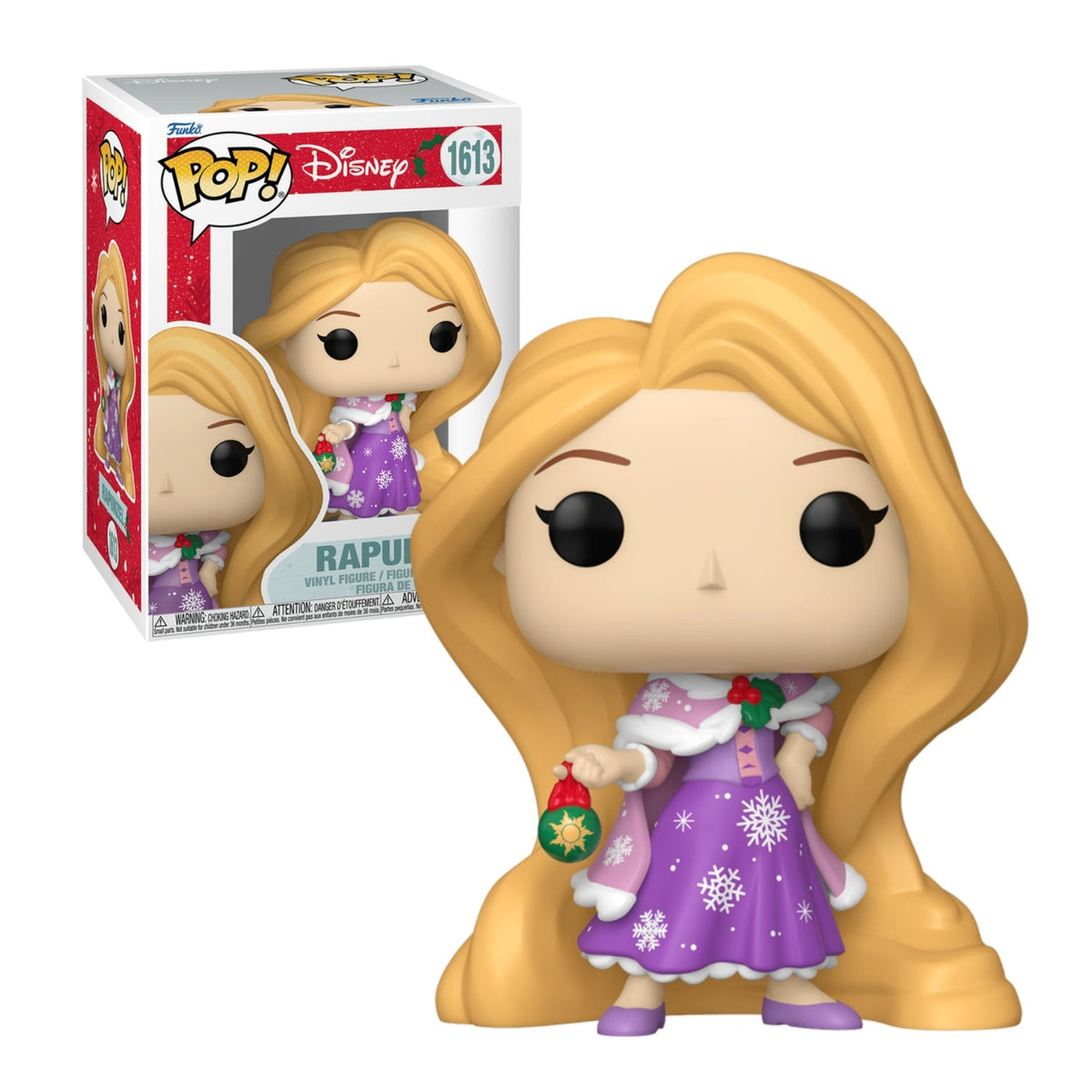 Funko Pop! Rapunzel 1613 - Disney Princesas de Natal - Geek Plus