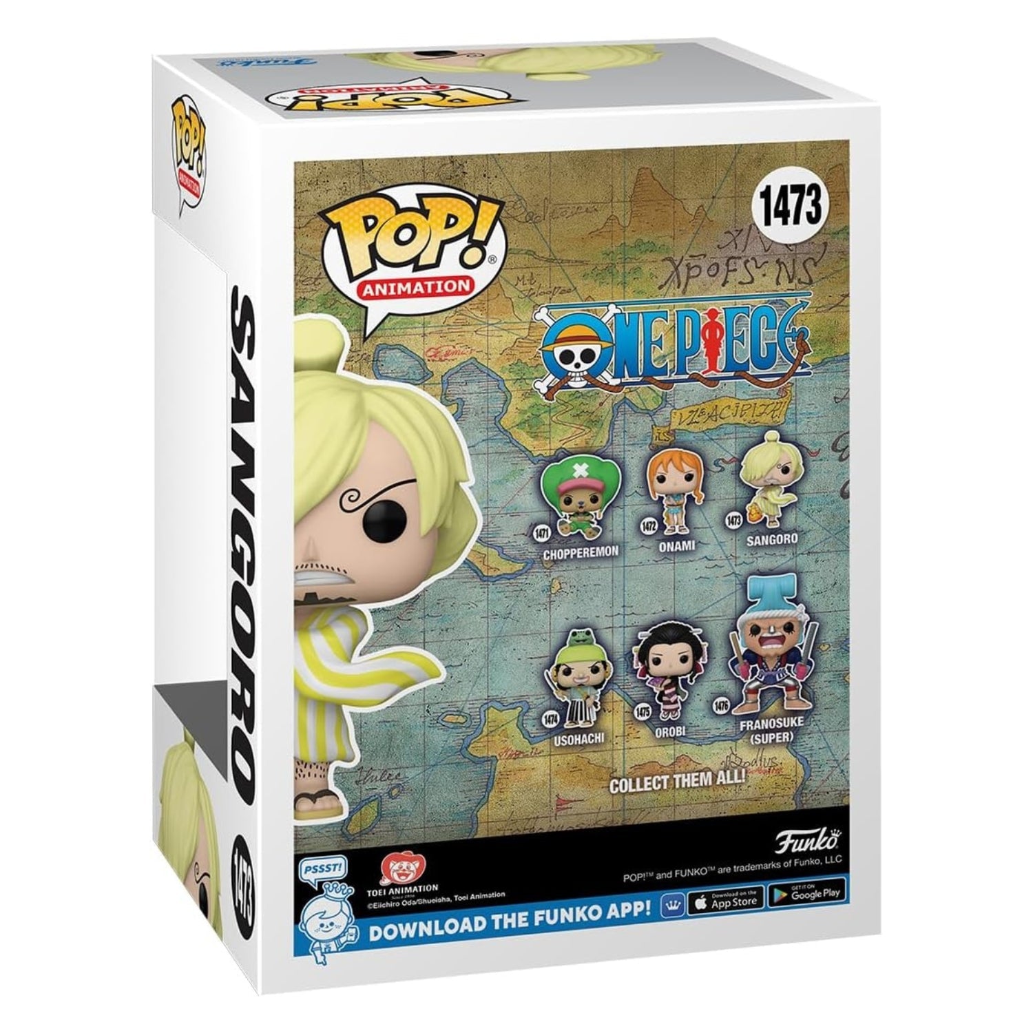 Funko Pop! Sangoro 1473 - One Piece - Geek Plus