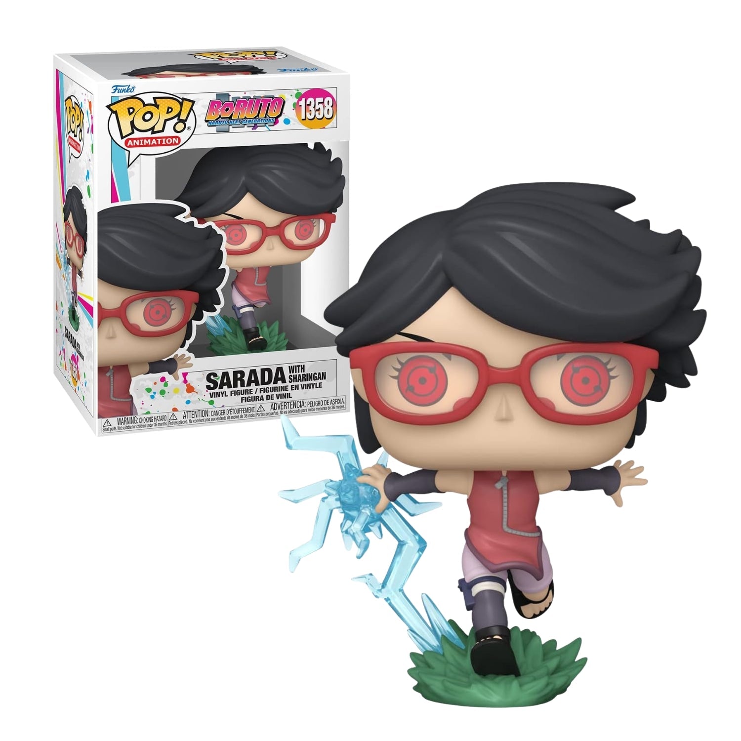 Funko Pop! Sarada with Sharingan 1358 - Boruto - Geek Plus