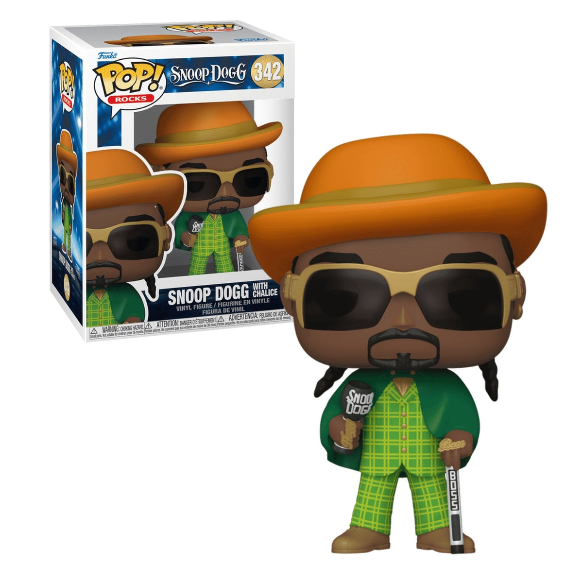 Funko Pop! Snoop Dogg With Chalice 342 (com cálice) - Geek Plus
