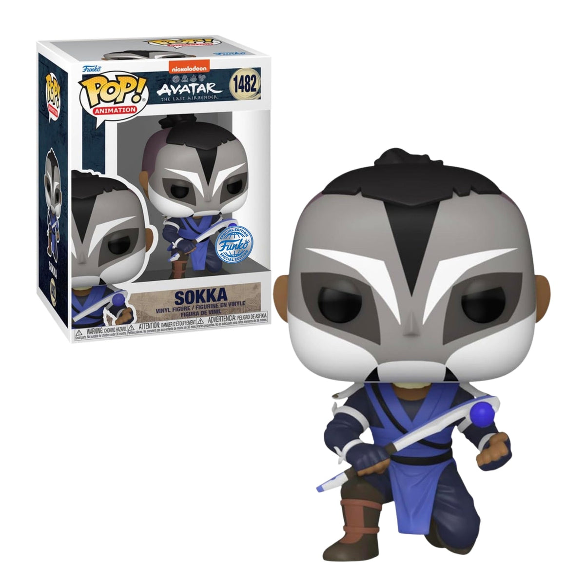 Funko Pop! Sokka 1482 (Special Edition) - Avatar - Geek Plus