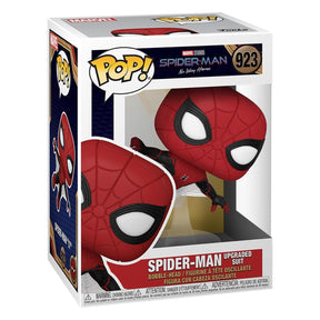 Funko Pop! Spider - Man Upgraded Suit (Uniforme Atualizado) 923 - Marvel Homem - Aranha - Geek Plus