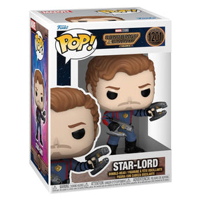 Funko Pop! Star - Lord (Senhor das Estrelas) 1201 - Marvel Guardiões da Galáxia - Geek Plus