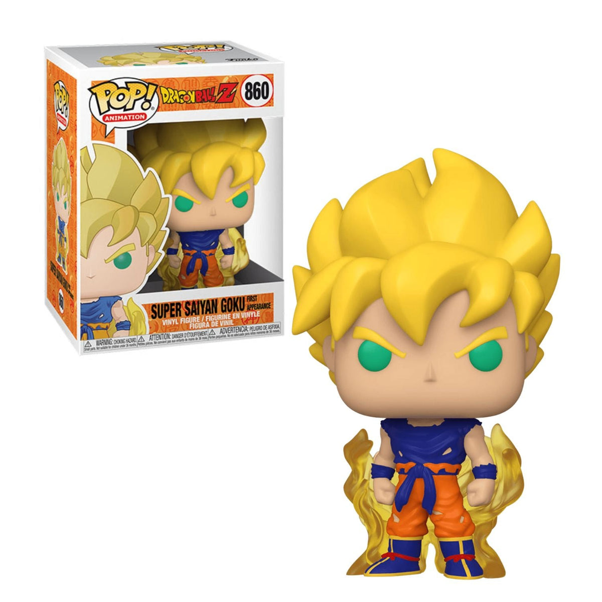 Funko Pop! Super Saiyajin Goku 860 - Dragon Ball Z - Geek Plus