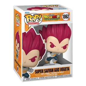 Funko Pop! Super Saiyan God Vegeta 1862 - Dragon Ball Z - Geek Plus