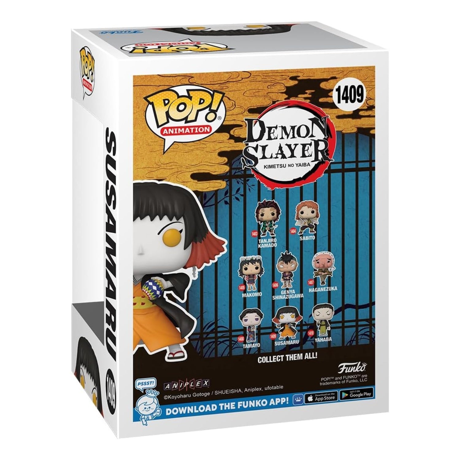 Funko Pop! Susamaru 1409 - Demon Slayer - Geek Plus