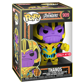 Funko Pop! Thanos Black Light 909 Special Edition - Marvel Avengers End Game - Geek Plus