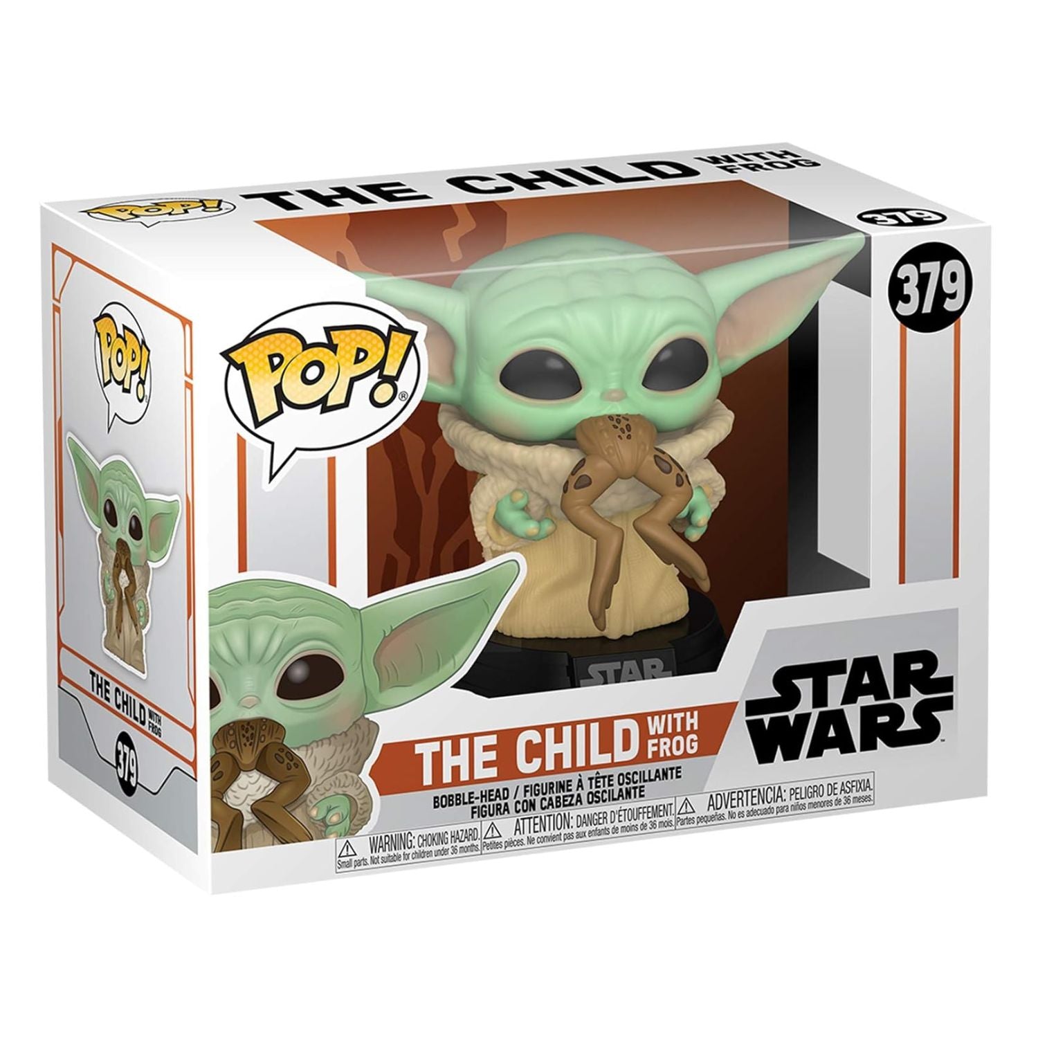 Funko Pop! The Child with Frog 379 (Baby Yoda com Sapo) - Star Wars - Geek Plus