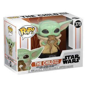 Funko Pop! The Child with Frog 379 (Baby Yoda com Sapo) - Star Wars - Geek Plus