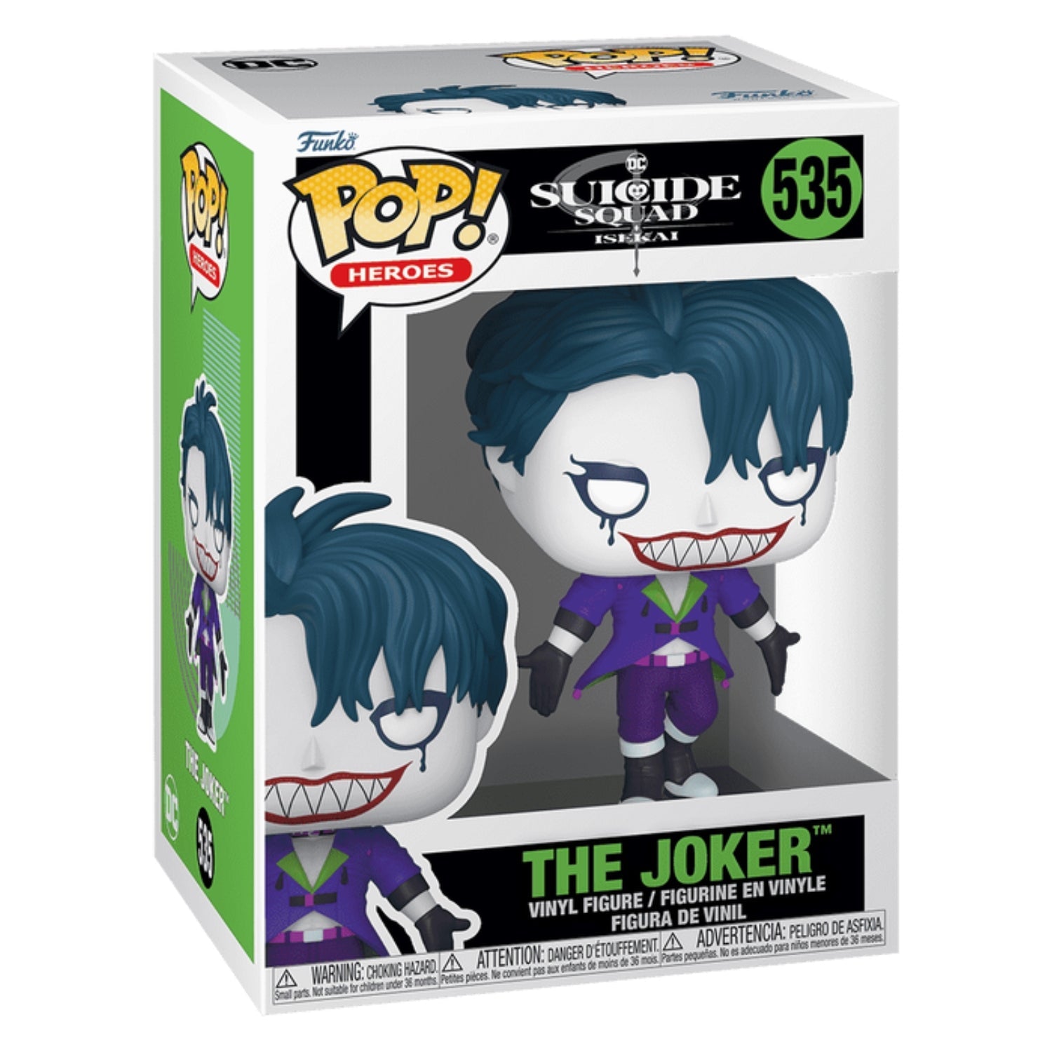 Funko Pop! The Joker 535 (Coringa) - DC Esquadrão Suicida - Geek Plus