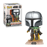 Funko Pop! The Mandalorian with Grogu 402 - Star Wars - Geek Plus