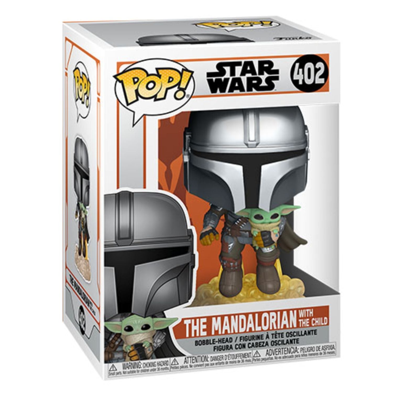 Funko Pop! The Mandalorian with Grogu 402 - Star Wars - Geek Plus