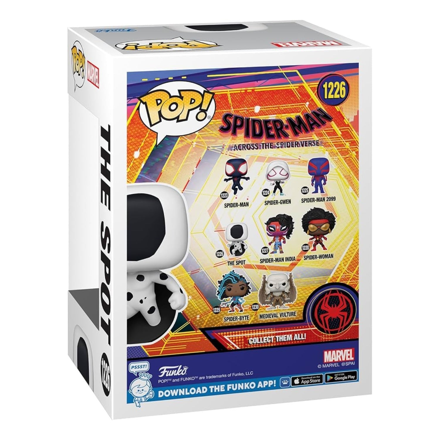 Funko Pop! The Spot 1226 (Mancha) - Marvel Homem - Aranha - Geek Plus