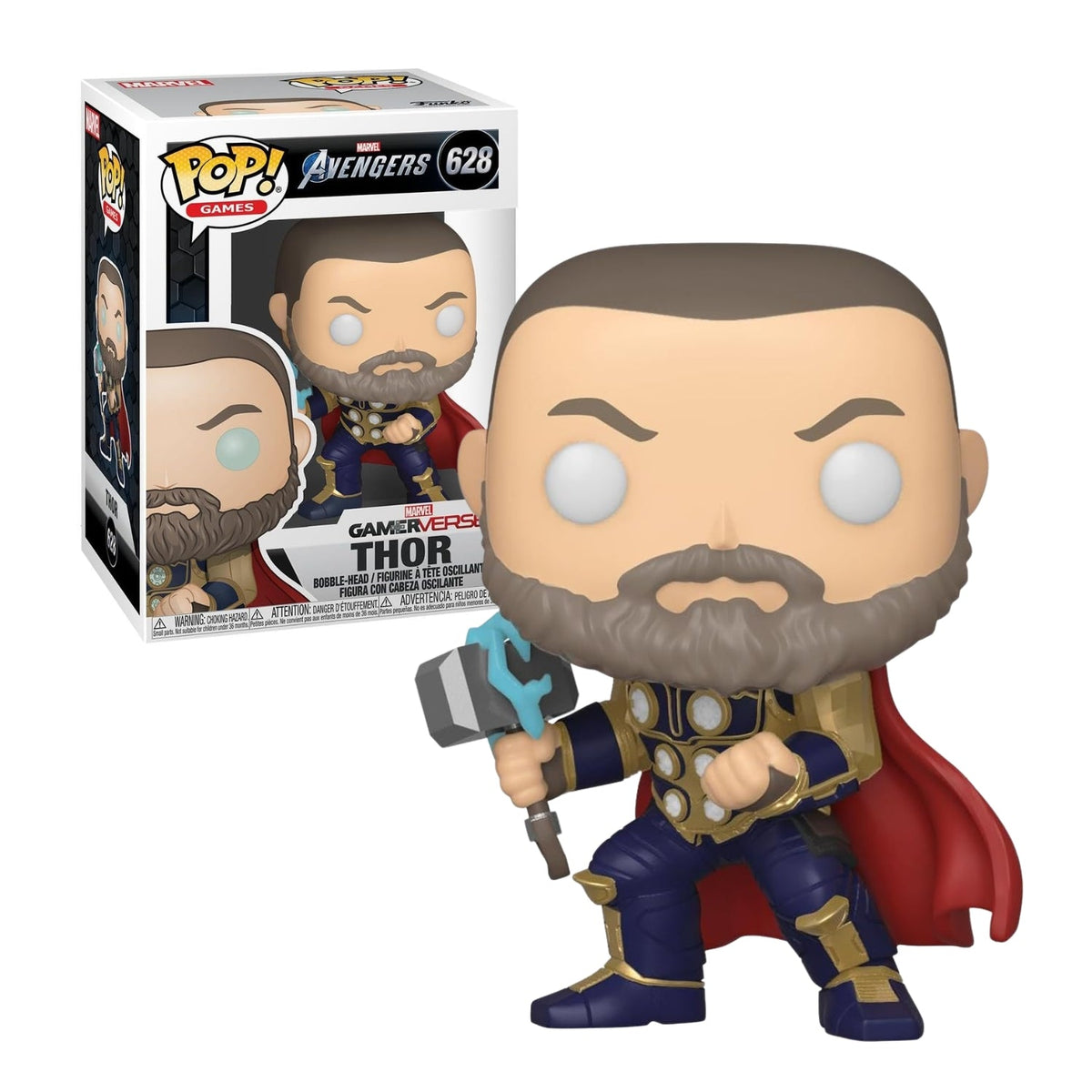 Funko Pop! Thor Gamer Verse 628 - Marvel Os Vingadores - Geek Plus