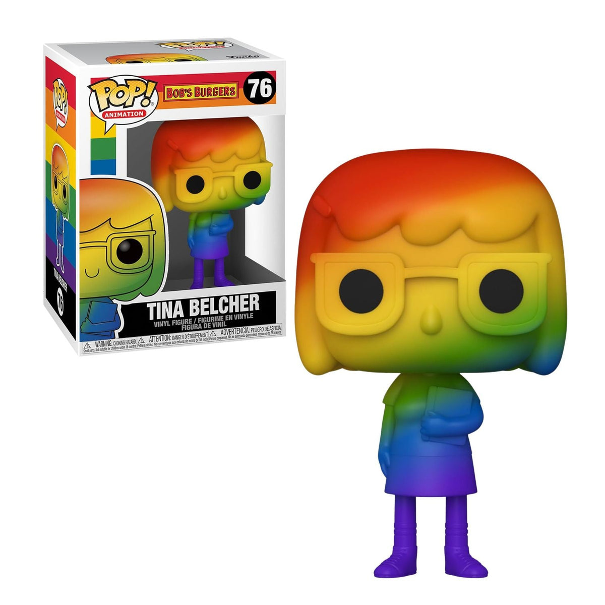 Funko Pop! Tina Belcher Pride 76 - Bob's Burgers - Geek Plus