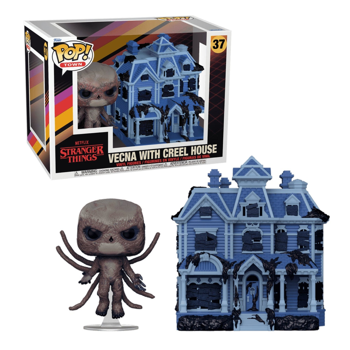 Funko Pop! Town Vecna With Creel House 37 - Stranger Things - Geek Plus