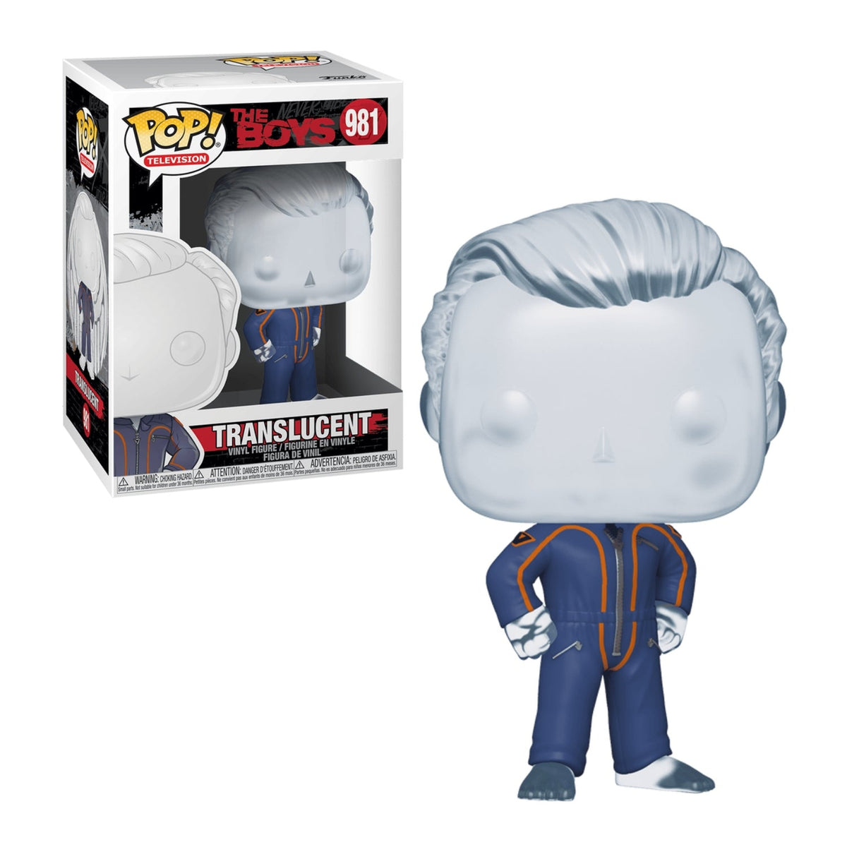 Funko Pop! Translucent 981 (Translúcido) - The Boys - Geek Plus