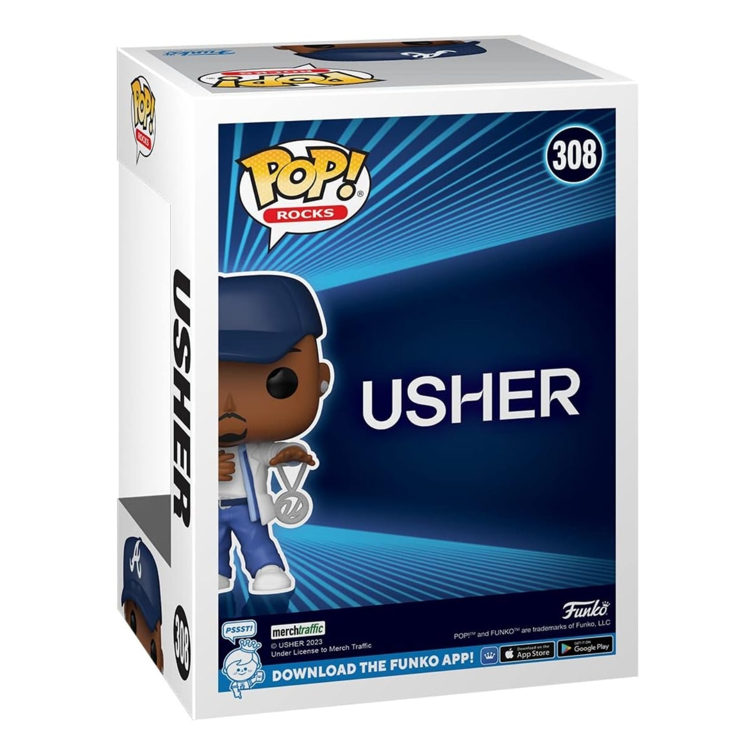Funko Pop! Usher 308 - Rocks - Geek Plus