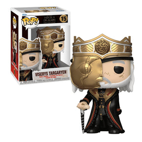 Funko Pop! Viserys Targaryen 15 - Game of Thrones A Casa do Dragão - Geek Plus