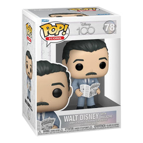 Funko Pop! Walt Disney with Magazine 78 (com Jornal) - Disney - Geek Plus
